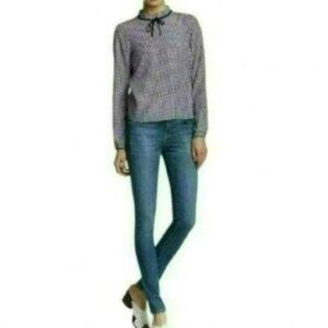 Baldwin The Ten Women's Size 29 Blue Denim Mid Rise Ankle Skinny Jeans